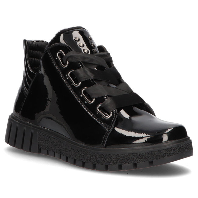 Kožené topánky Filippo DBT3197 / 21 BK black